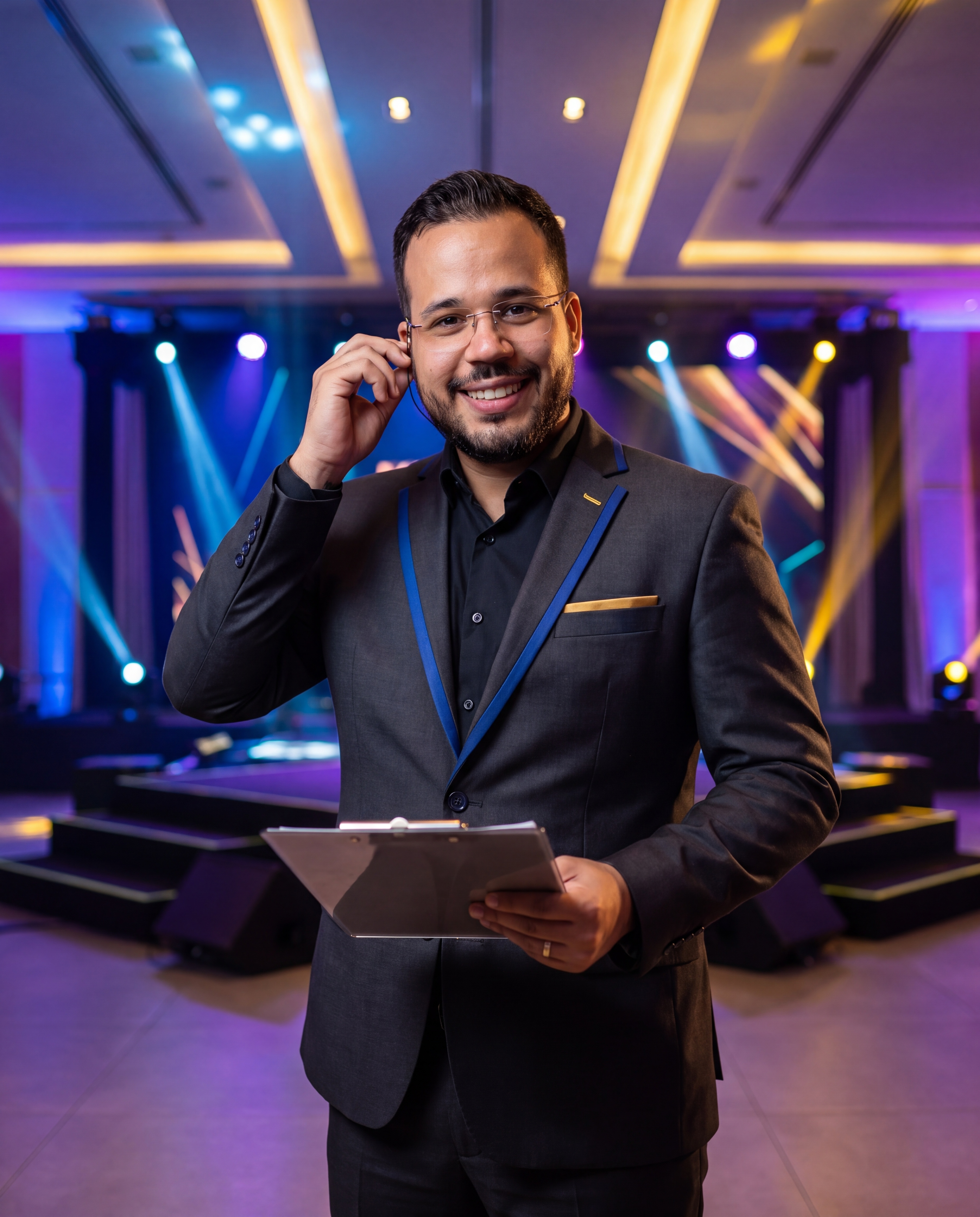 Guilherme em evento corporativo